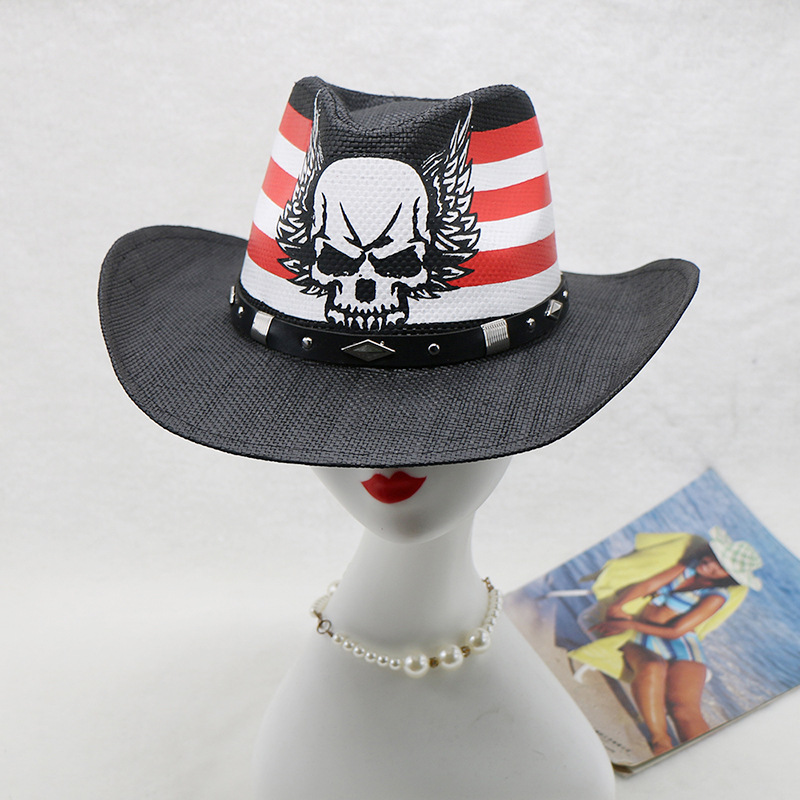 Cowboy Hat Straw - Heißer Verkauf Western Cowboy Hut Schwarzer