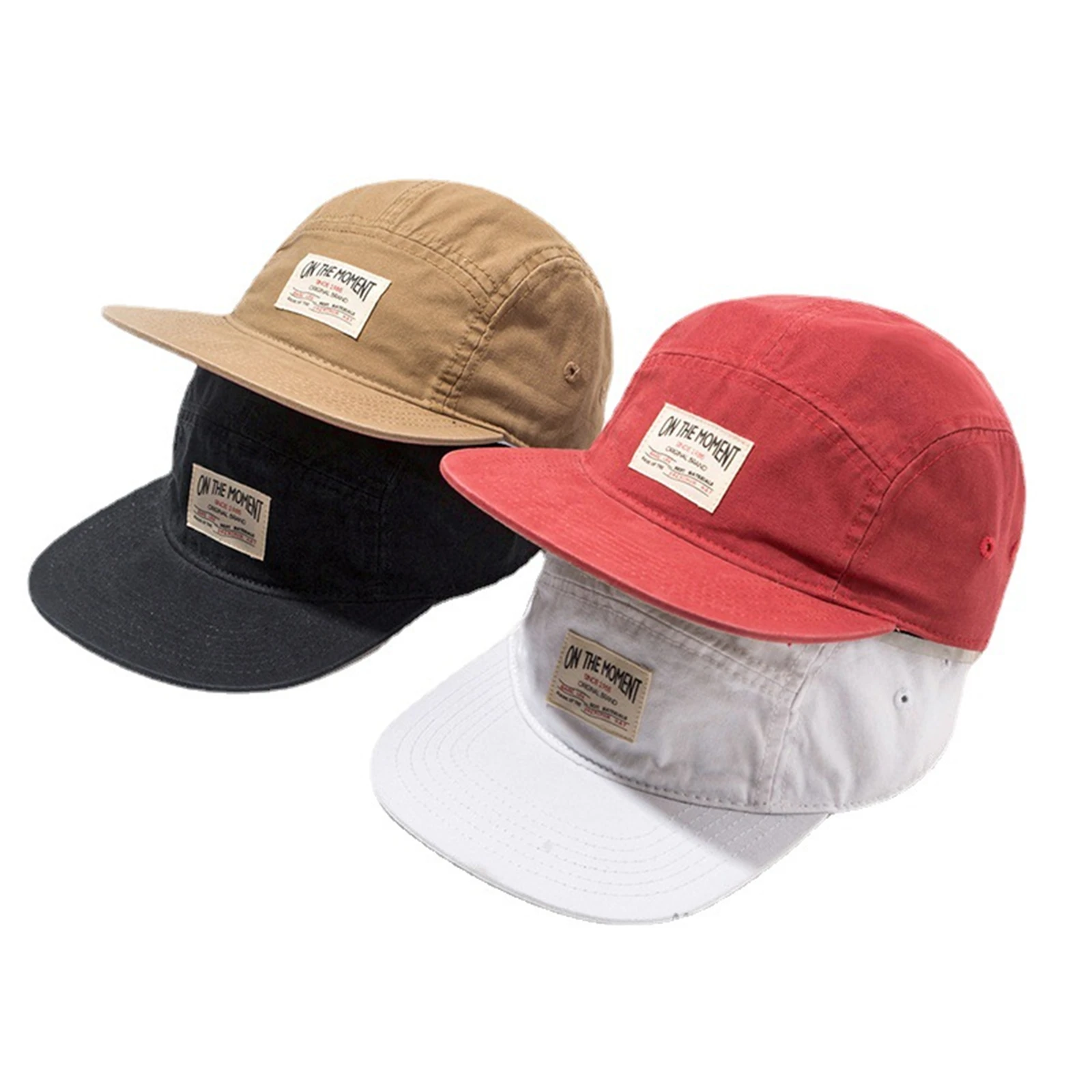 Corduroy Cap 5 Panel - Aktuell: Baumwoll-Baseballkappe mit 5 Panels, Snapback-Kappen,