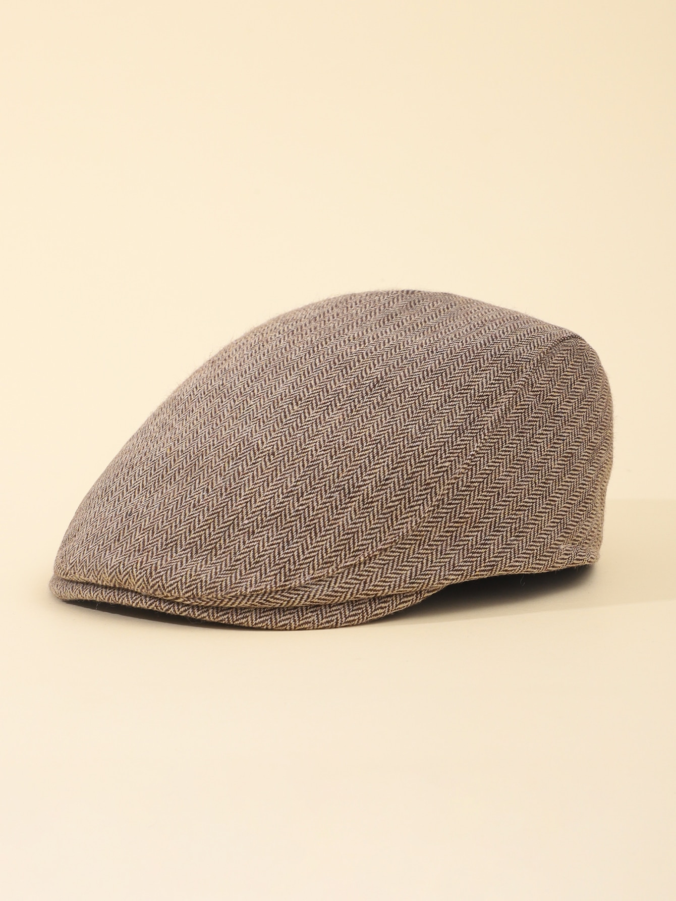 Newsboy Cap Ivy - Baby Flachmütze Fischgrät-Muster Junge Mädchen Newsboy-Mütze