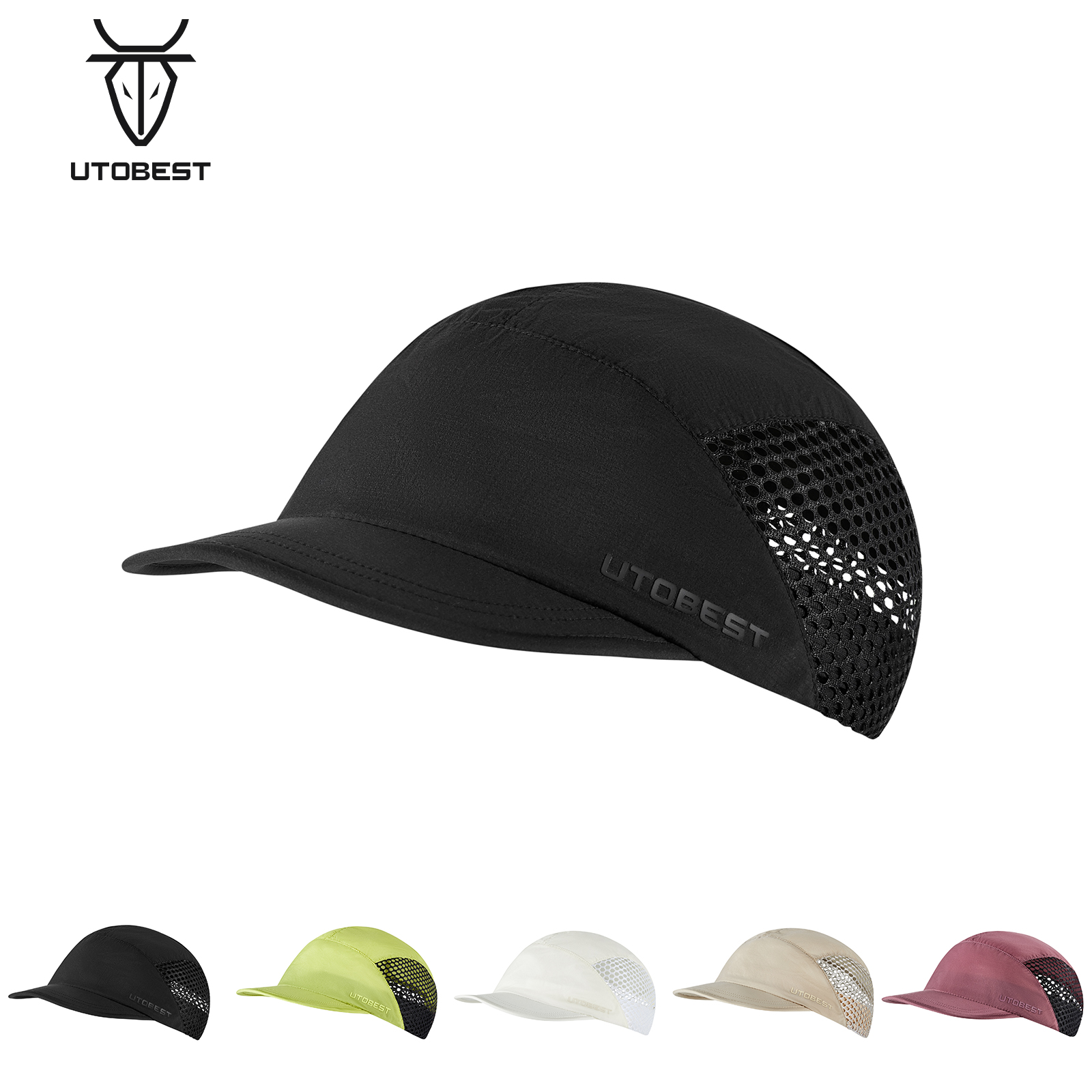 Running Cap Lightweight - UTOBEST A02 Ultraleichte Laufkappe Verstellbare Atmungsaktive