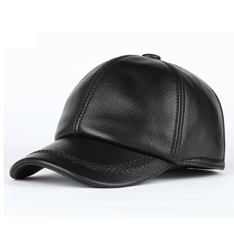 Erwachsene neue Echt leder Hut – Baseball Cap Structured Bewertung und Preis