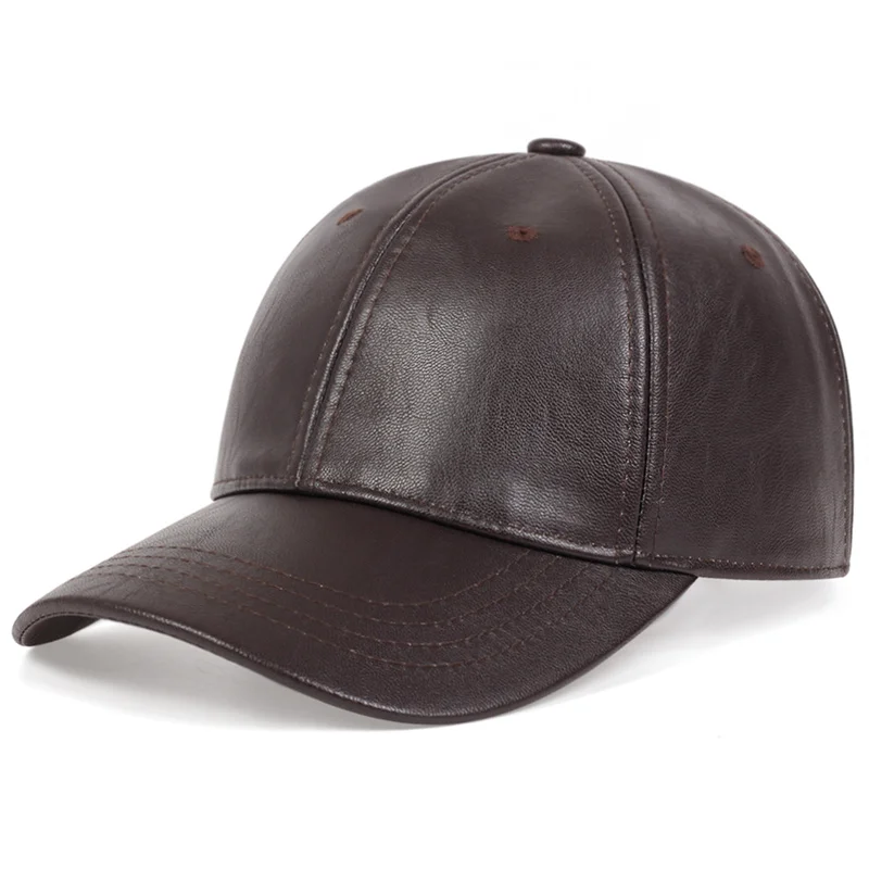Unisex Baseballkappe aus PU-Le – Baseball Cap Structured Bewertung und Preis