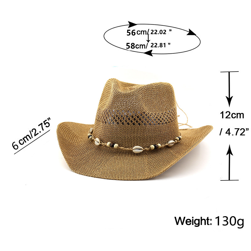 2026 Neuer Sommer-Strohhut mit – Cowboy Hat Straw Bewertung und Preis