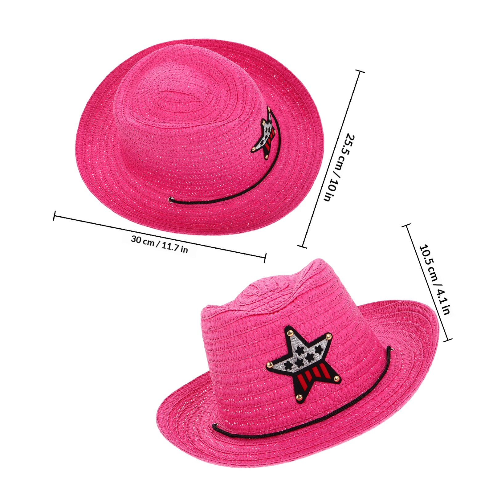 Cowboy-Strohhut für Kinder, We – Cowboy Hat Straw Bewertung und Preis