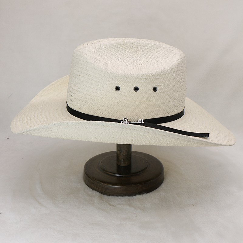 Steifer Papyrus-Ritterhut mit  – Cowboy Hat Straw Bewertung und Preis