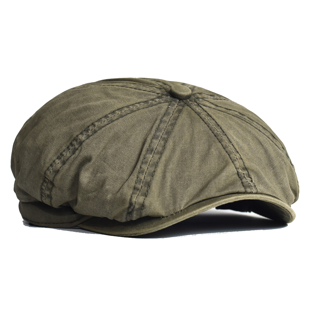 Zeitungsjungenmütze aus gewasc – Dad Hat Cotton Bewertung und Preis
