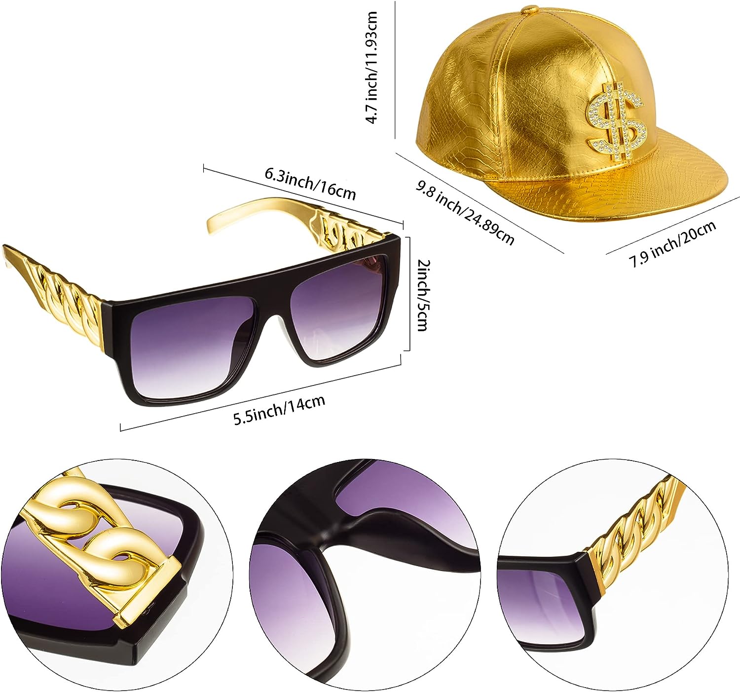 PESENAR 80er 90er Hip Hop Kost – Snapback Hat Flat Bewertung und Preis